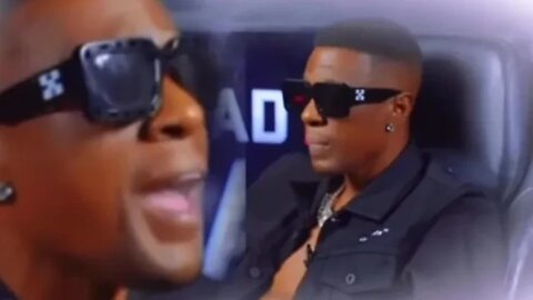 #boosie singing Michael Jackson at interview #funny #shorts