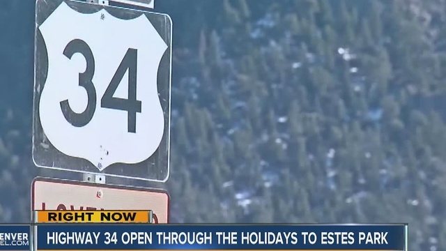 Highway 34 temporarily re-opens providing boost to Estes Park business owners