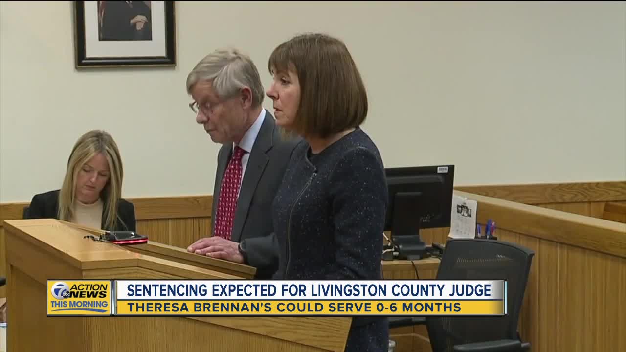 Sentencing expected for Livingston County Judge Theresa Brennan