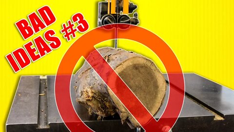 Bad Ideas in Woodworking Episode 3 / Workshop Fails