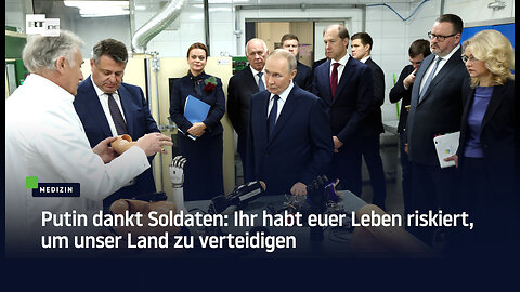 Putin dankt Soldaten: Ihr habt euer Leben riskiert, um unser Land zu verteidigen