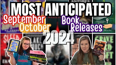 Our Complete Most Anticipated Book Releases for September and October 2024