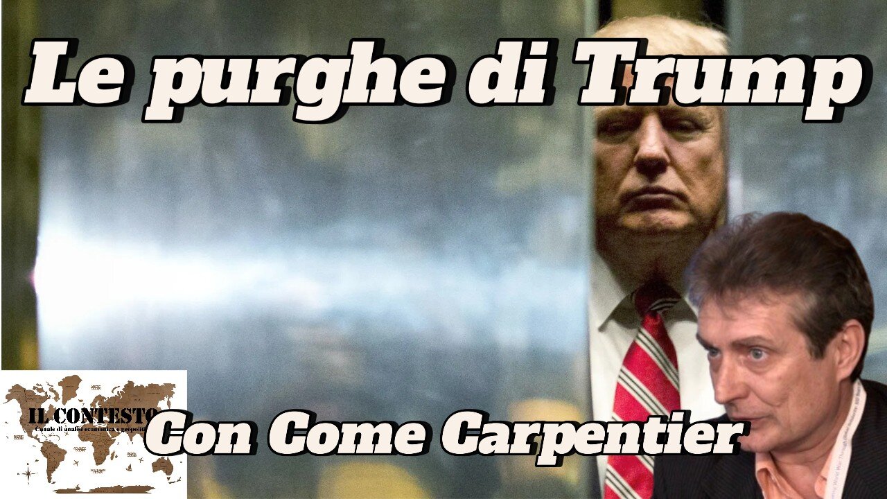 Le purghe di Trump | Come Carpentier