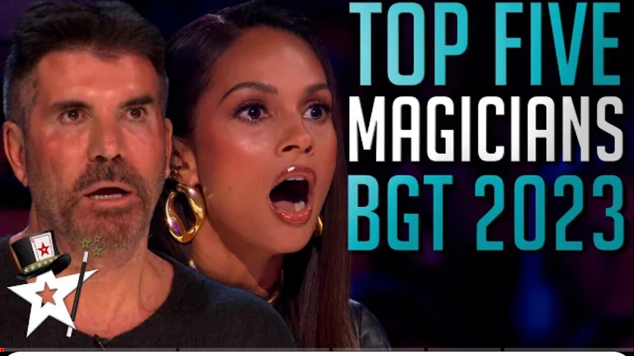 TOP FIVE BEST MAGICIANS 2024Britain's Got Talent! These Auditions STUNNED The Judges