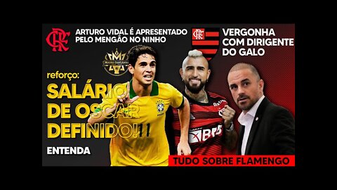 REFORÇO: FLAMENGO DEFINE SALÁRIO DE OSCAR! VERGONHA DO GALO! VOLANTE QUEBRA SILÊNCIO SOBRE ACERTO E+