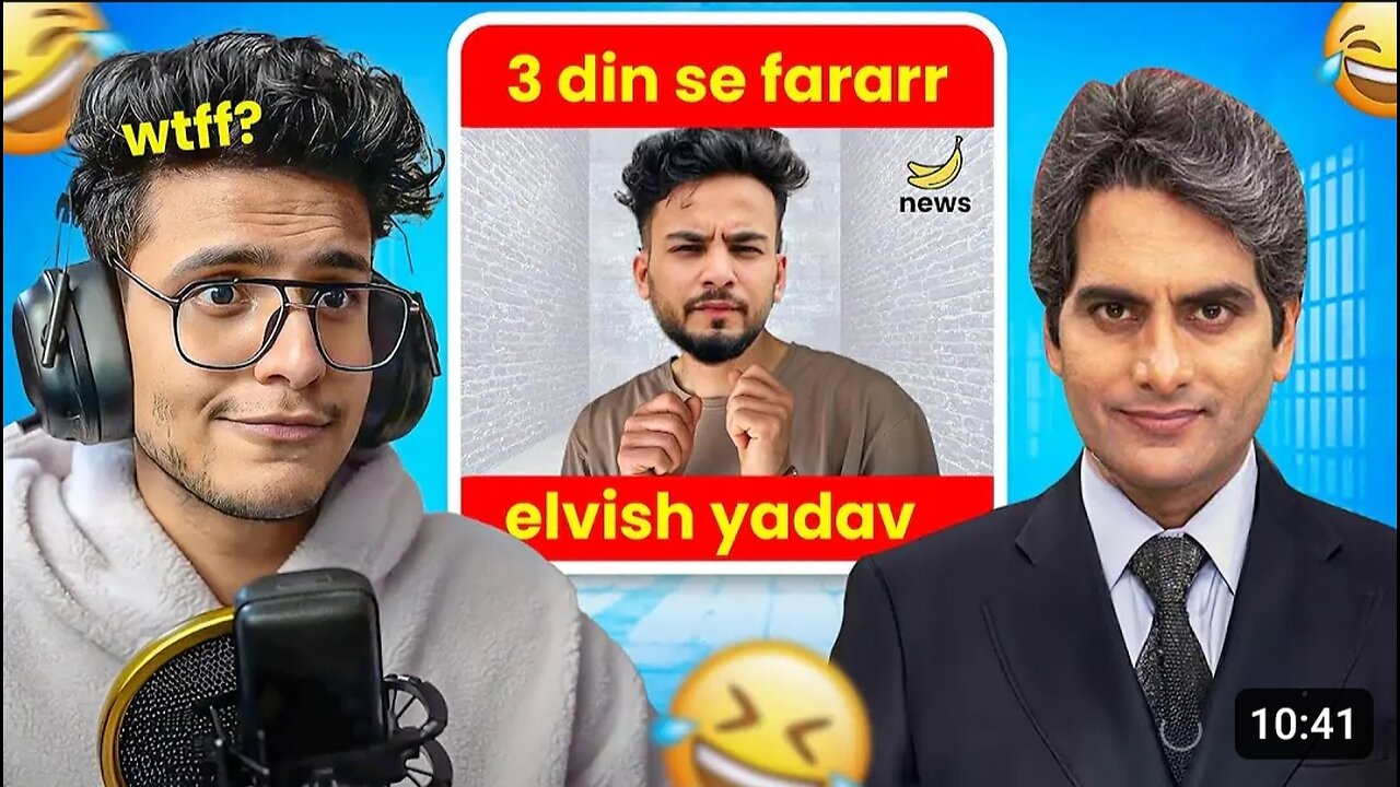 Trigger inshan v/s elvish yadav rost video funny video 🤣🤣🤣🤣