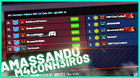 AMASSANDO MACONHEIROS NO CF! 🤮 🔥Divinis Vs Familia4i20 🤏#pointblank PBBR (SEM EDIÇÃO)