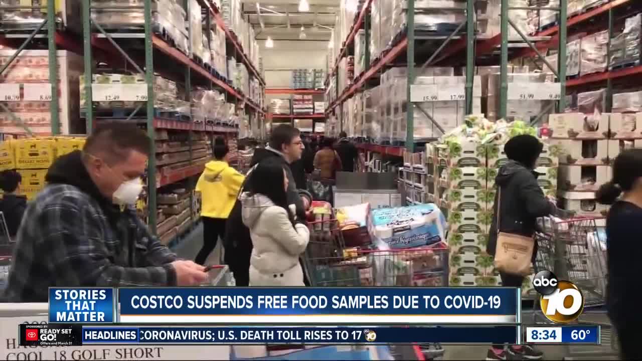 Costo Suspends Free Food Samples