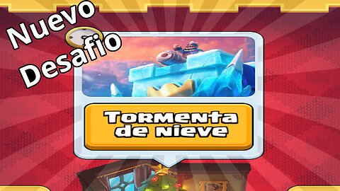 Desafio tormenta de nieve #clashroyale