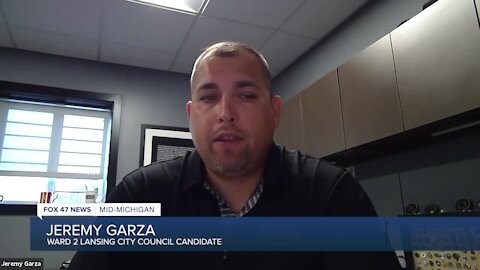 Garza says he received his initial education at Lansing Community College and is currently attending Washtenaw Community College.