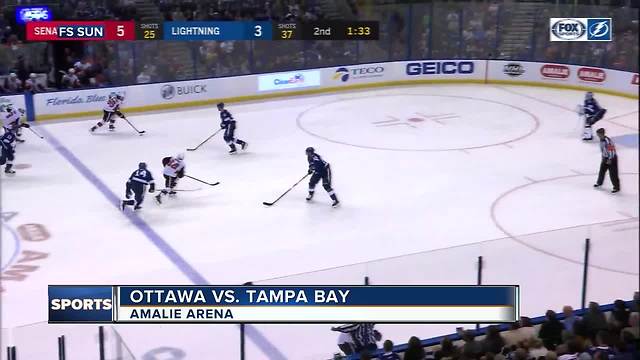 Mike Hoffman scores twice, Ottawa Senators win 7-4 to stop Tampa Bay Lightning's point streak