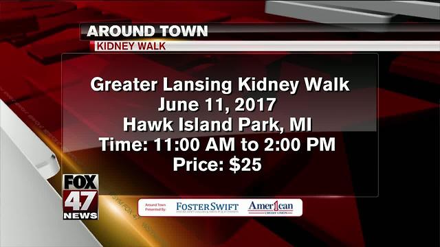 Around Town 6/12/17: Greater Lansing Kidney Walk