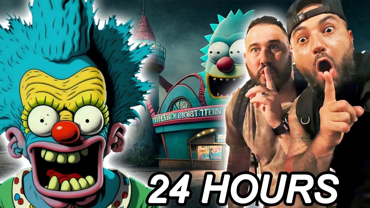 OVERNIGHTNIGHT CHALLENGE in KRUSTY THE CLOWN LAND FT OMARGOSHTV