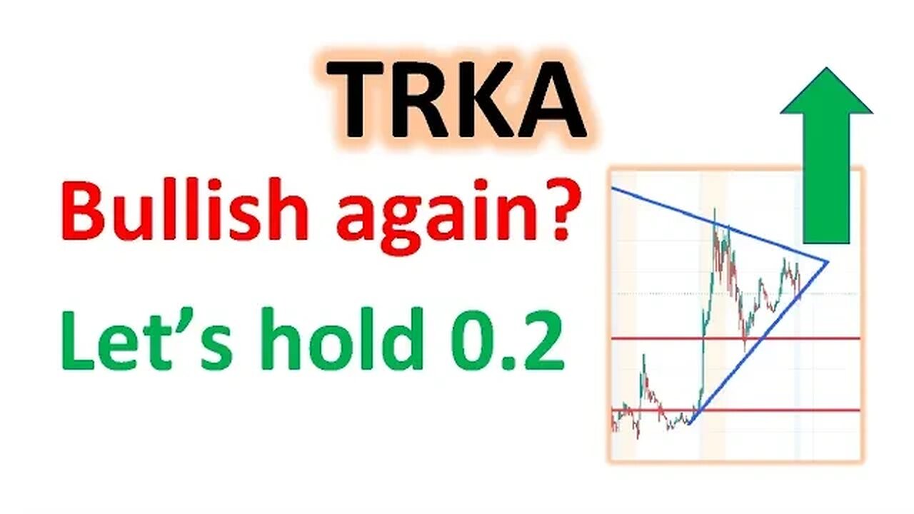 #TRKA 🔥 is it going up again? Recent more shorting means another SQUEEZE? price targets $TRKA