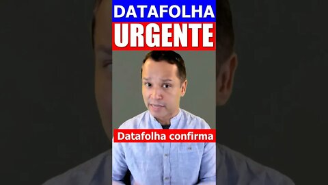 DATAFOLHA confirma! #datafolha #eleições2022 #lula2022