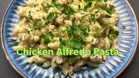 chicken alfredo macaroni