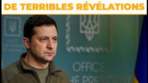 Zelensky des accusations terribles contre lui !