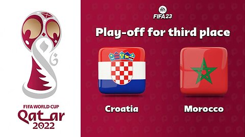 World Cup Qatar 2022 - Croatia x Morocco