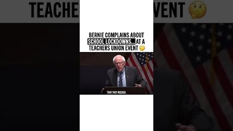 Bernie’s COVID hypocrisy