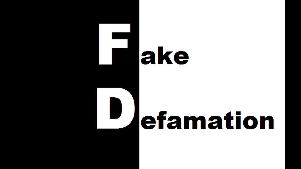 Fake Defamation