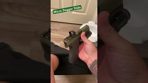 Micro Dagger Slide w/ Green Dot