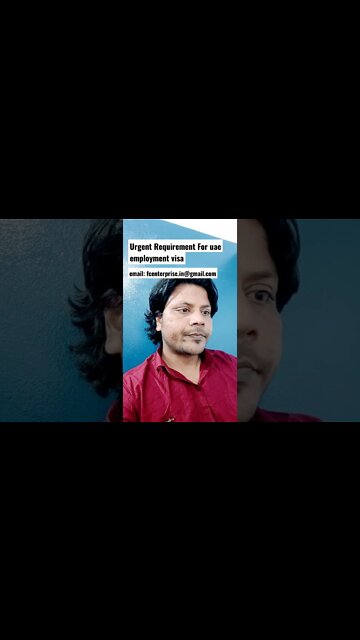 Dubai job | Urgunt Requirement For uae #fcenterprise #job #shorts #dubaijob #uaejobs #jobs