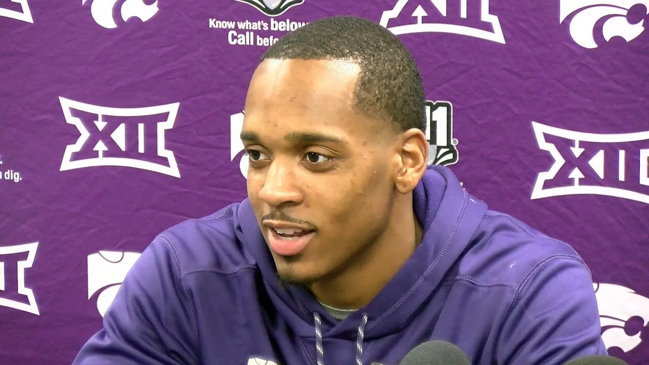 Kansas State Basketball | Brown, Mawien and Weber address media before playing WVU | January 8, 2019