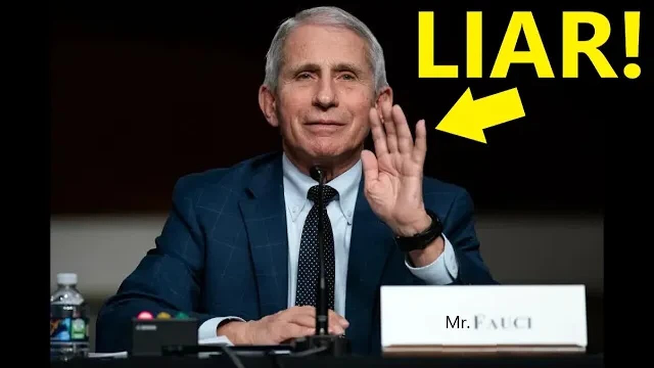 Dr. Fauci BUSTED by LYING About Scientific Paper to Disprove Wuhan Lab Leak Theory