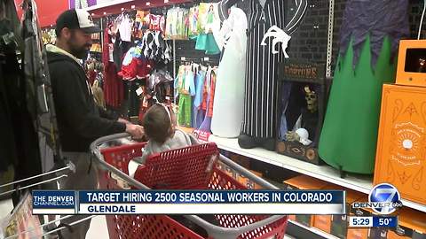 Target hiring 2,500 seasonal workers in Colorado