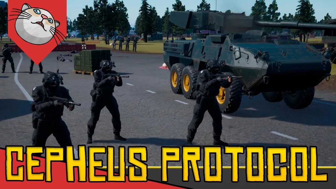 Estratégias MILITARES contra a PANDEMIA ZUMBI - Cepheus Protocol [Gameplay Português PT-BR]