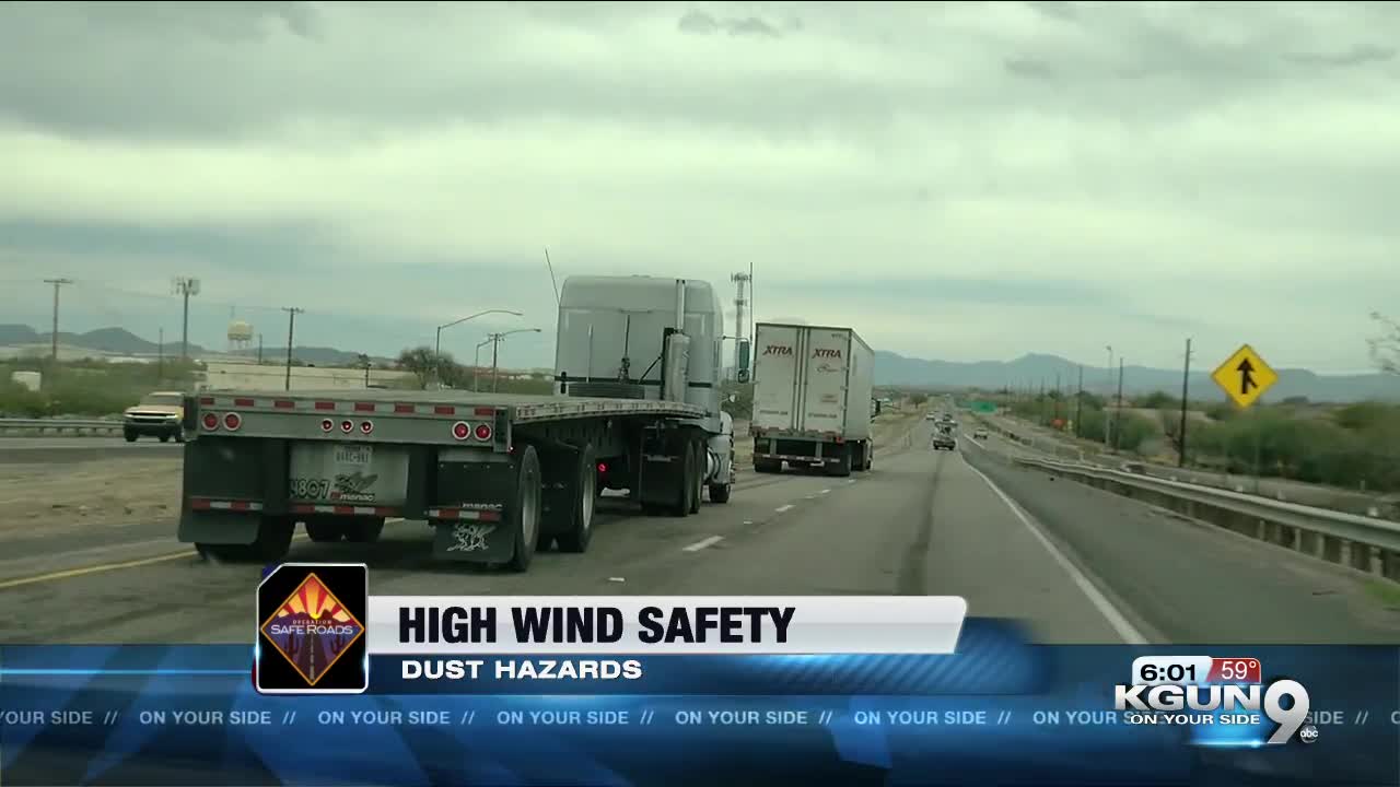 Wild winds call for extra driving caution