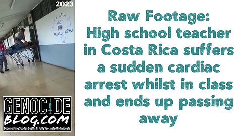 High school teacher in Costa Rica suffers a sudden cardiac arrest and ends up passing away.