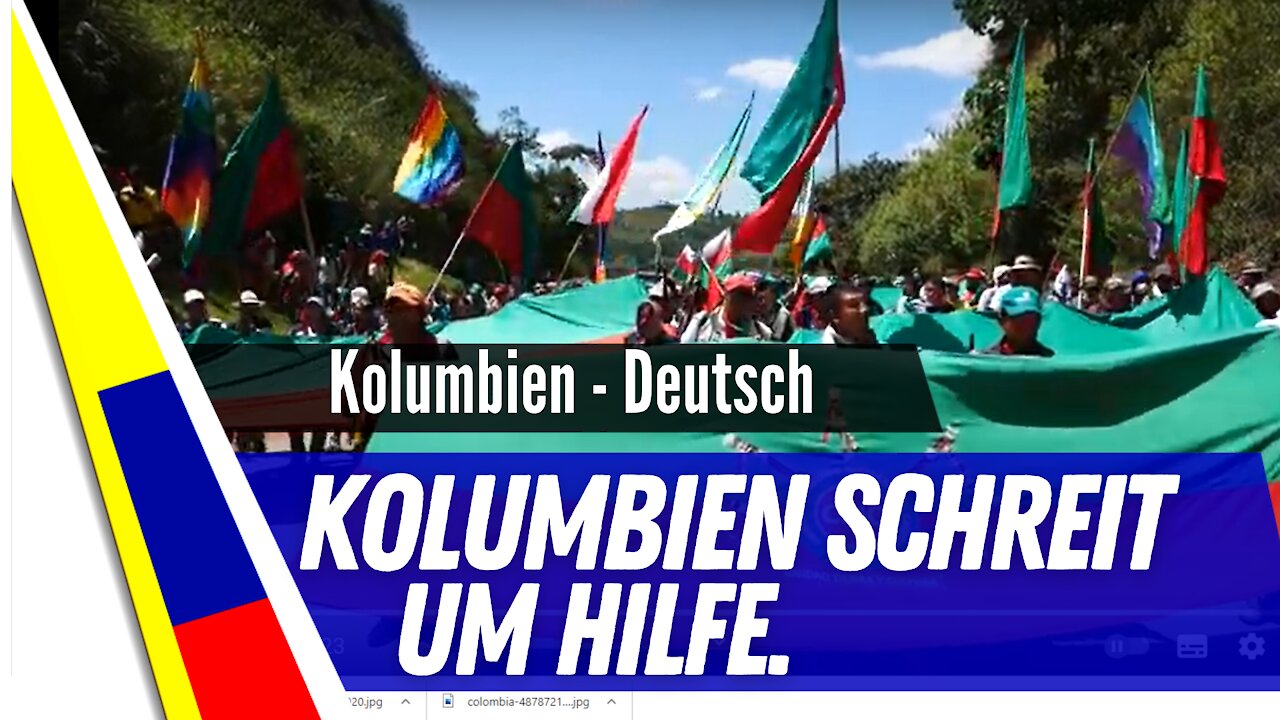 Kolumbien schreit um Hilfe.