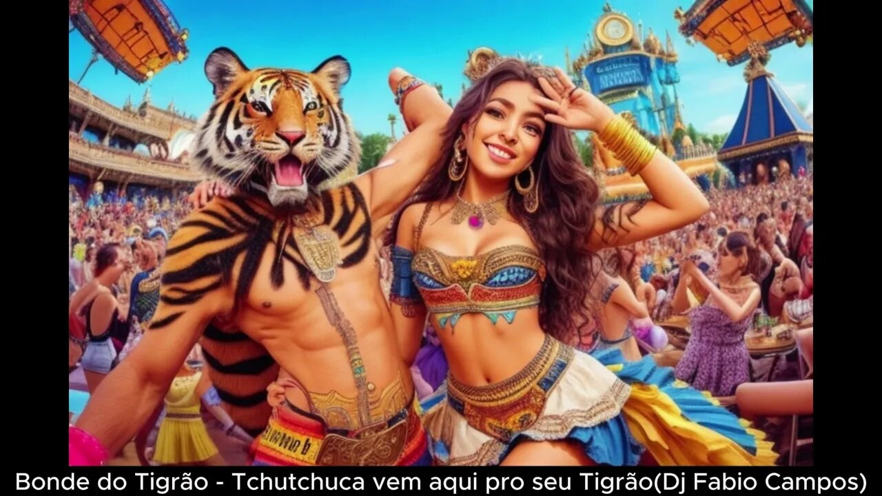 Bonde do Tigrão - Tchutchuca vem Aqui pro seu Tigrão (Dj Fabio Campos)
