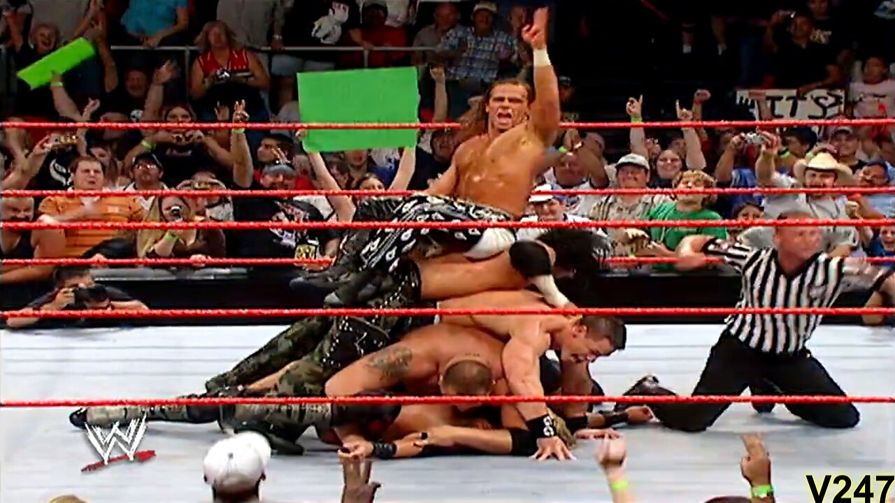 Cena Michaels Big Show M.Hardy vs Angle Edge Masters Snitsky RAW 9/19/2005 Highlights