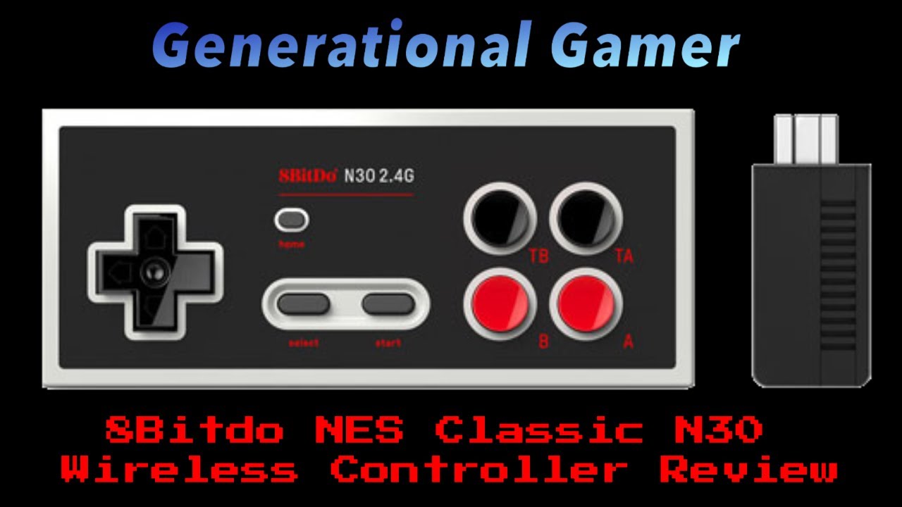 8Bitdo N30 2.4G Wireless Controller for Nintendo's NES Classic Edition