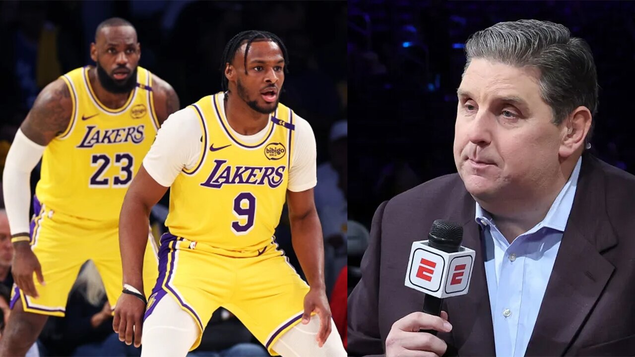 ESPN's Brian Windhorst drops TRUTH BOMB on why the Lakers are really playing Bronny James!