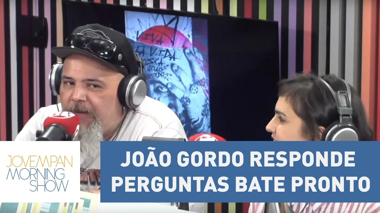 Se Vira com a Marília: João Gordo responde perguntas bate pronto