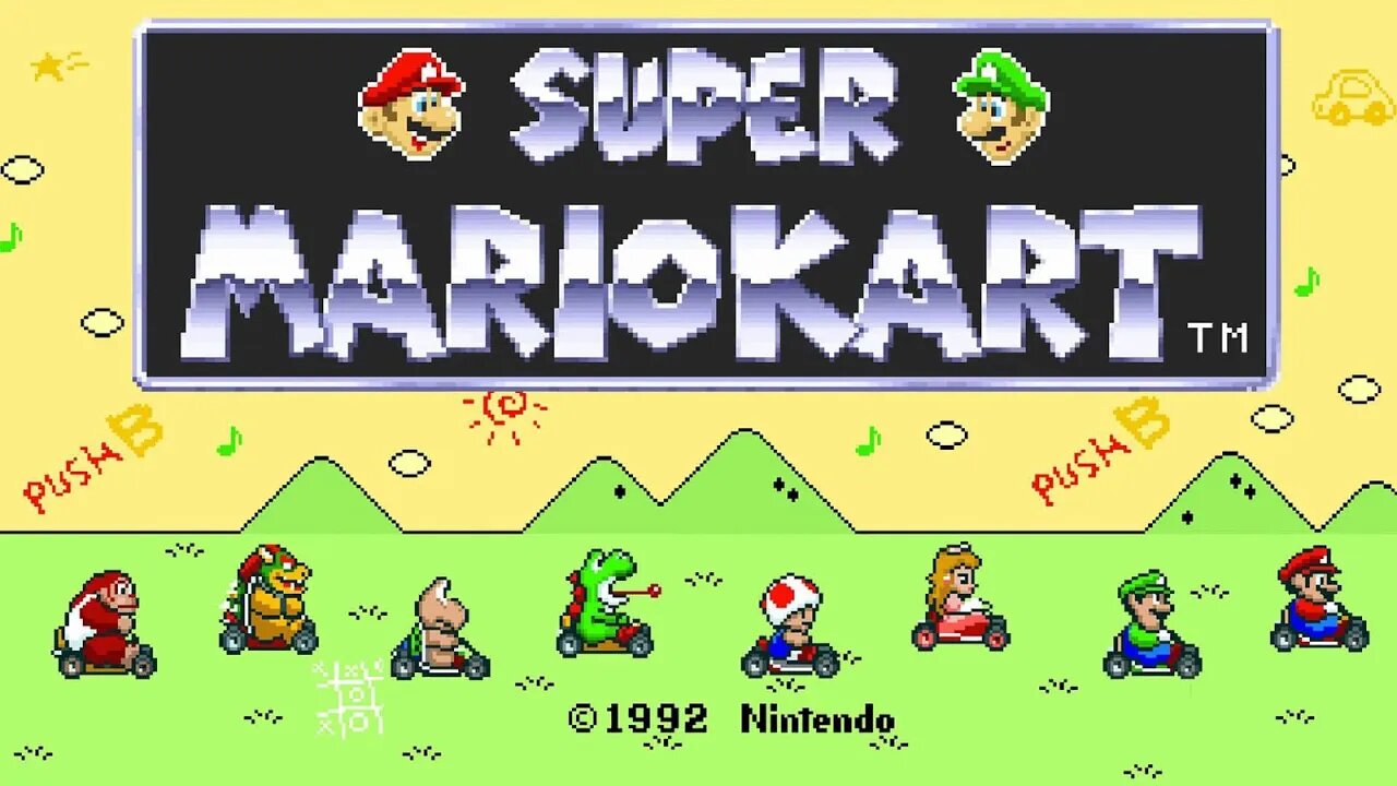 Super Mario Kart (SNES) 🏎️ Mushroom & Flower Cup 🏁 150cc 🏆 Gold 🏆 (Nintendo 1992)