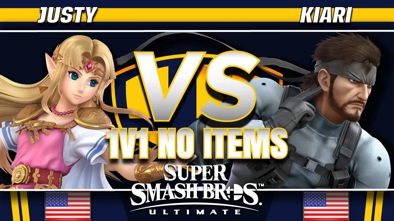 Justy (Zelda) vs. Kiari (Snake) - SSBU Demo - TBH8