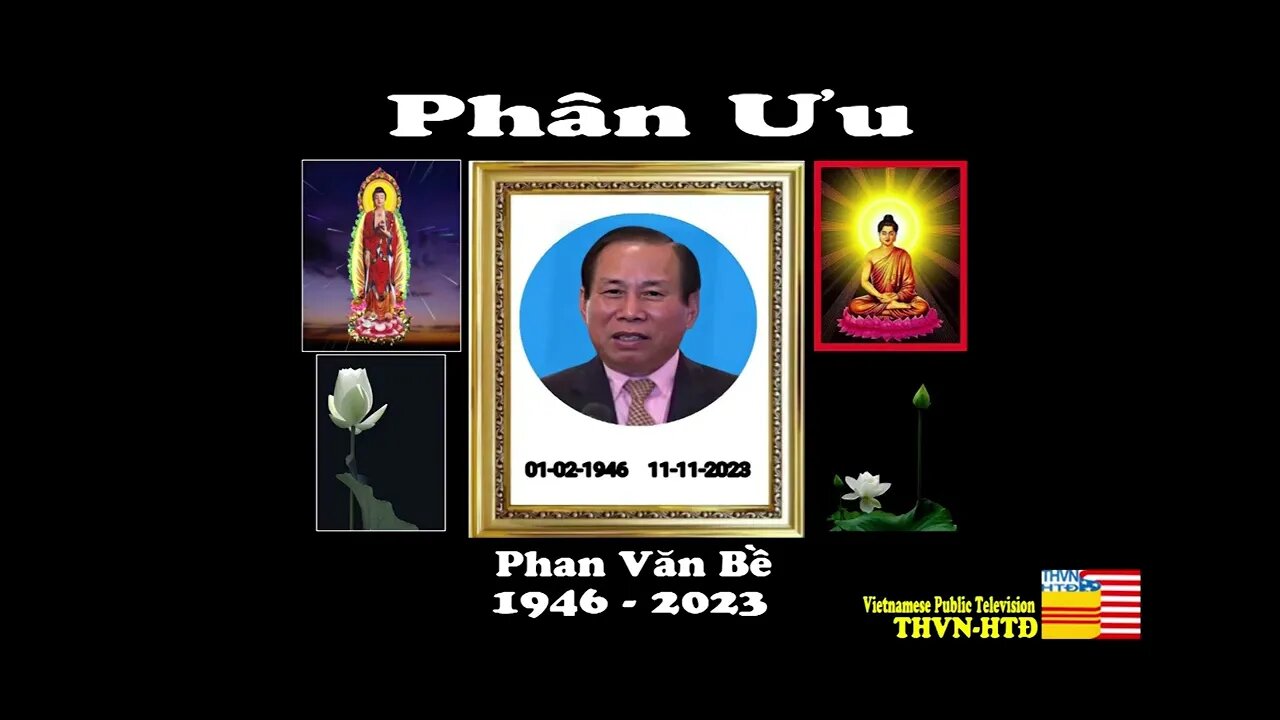 Phân Ưu Phan Văn Bề Phật Giáo Hòa Hào 1946-2023 - THVNHTĐ