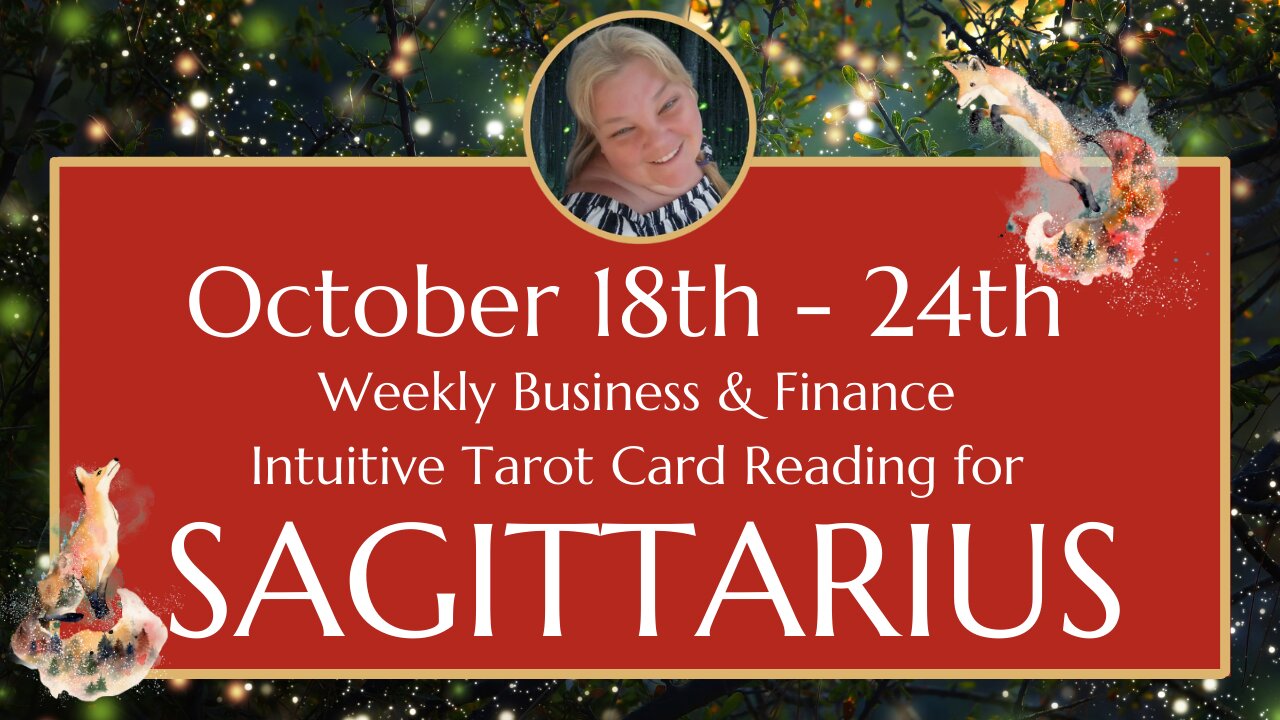 ♐ SAGITTARIUS 🏹 | OCTOBER 18th - 24th | GO AGAINST THE GRAIN | Weekly BUSINESS Tarot Reading