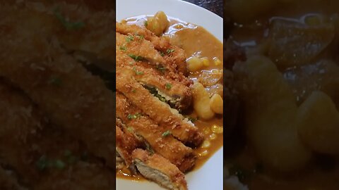 Chicken Katsu Curry #shorts #cooking #food #asmr #chicken #curry #chef