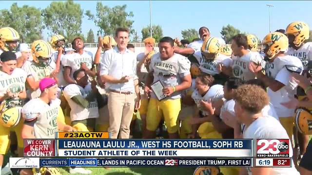 Male Athlete of the Week: Leauauna Laulu Jr.