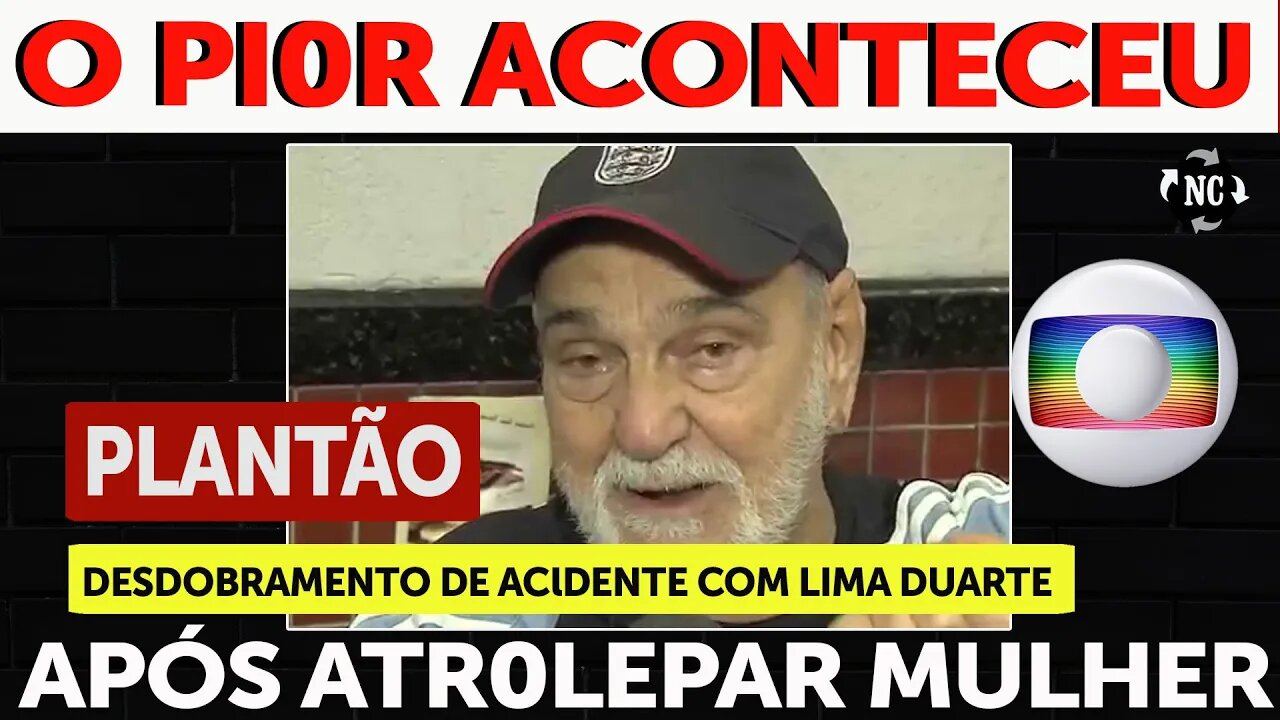 ACABOU DE CONFIRMAR: Lima Duarte ARRAST0U motociclista em SP