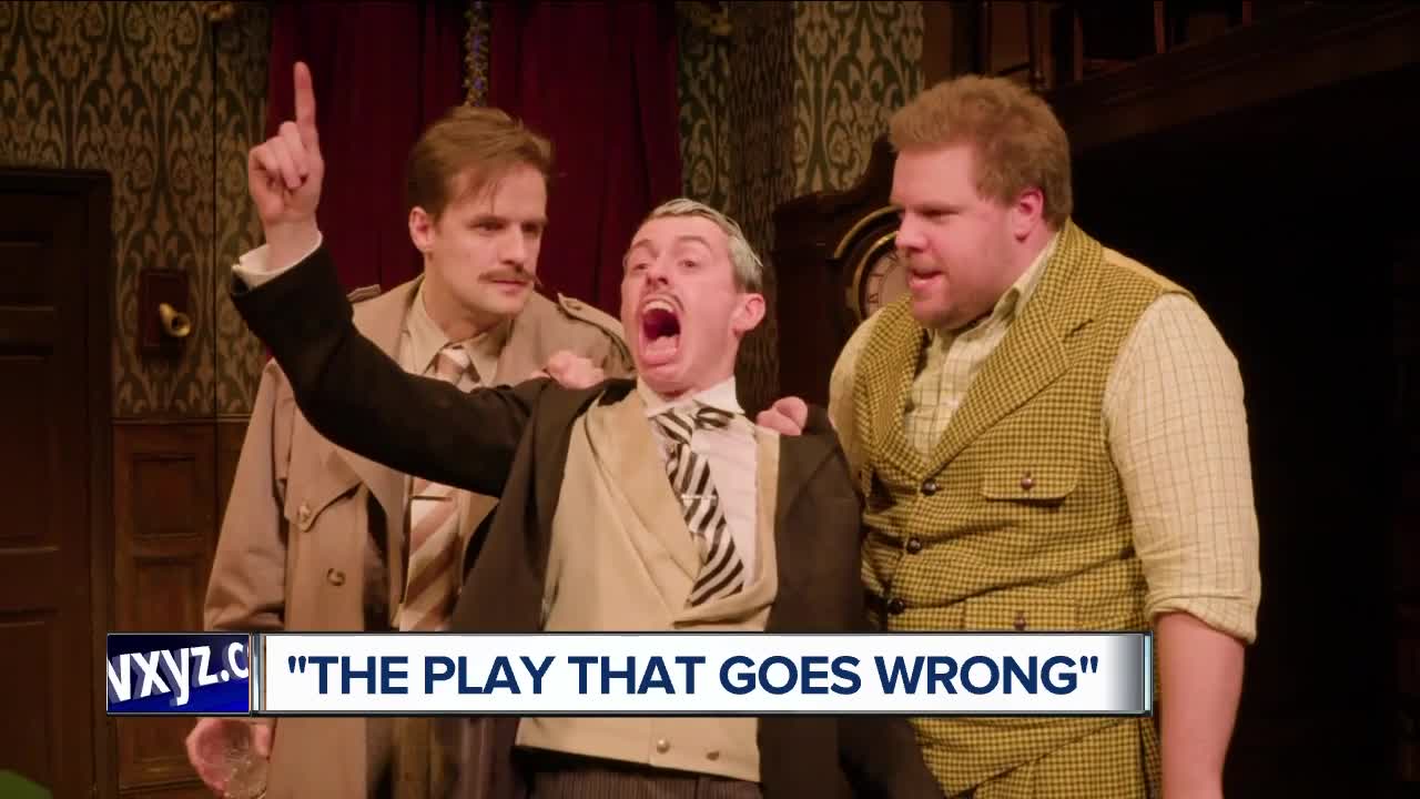 Everything is hilariously right in 'The Play That Goes Wrong' at Detroit's Fisher Theatre