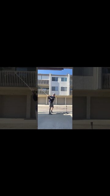 Paddy’s OVER THE TOP golf fix #golf #golfdrills #golfshorts #golfswing #masters