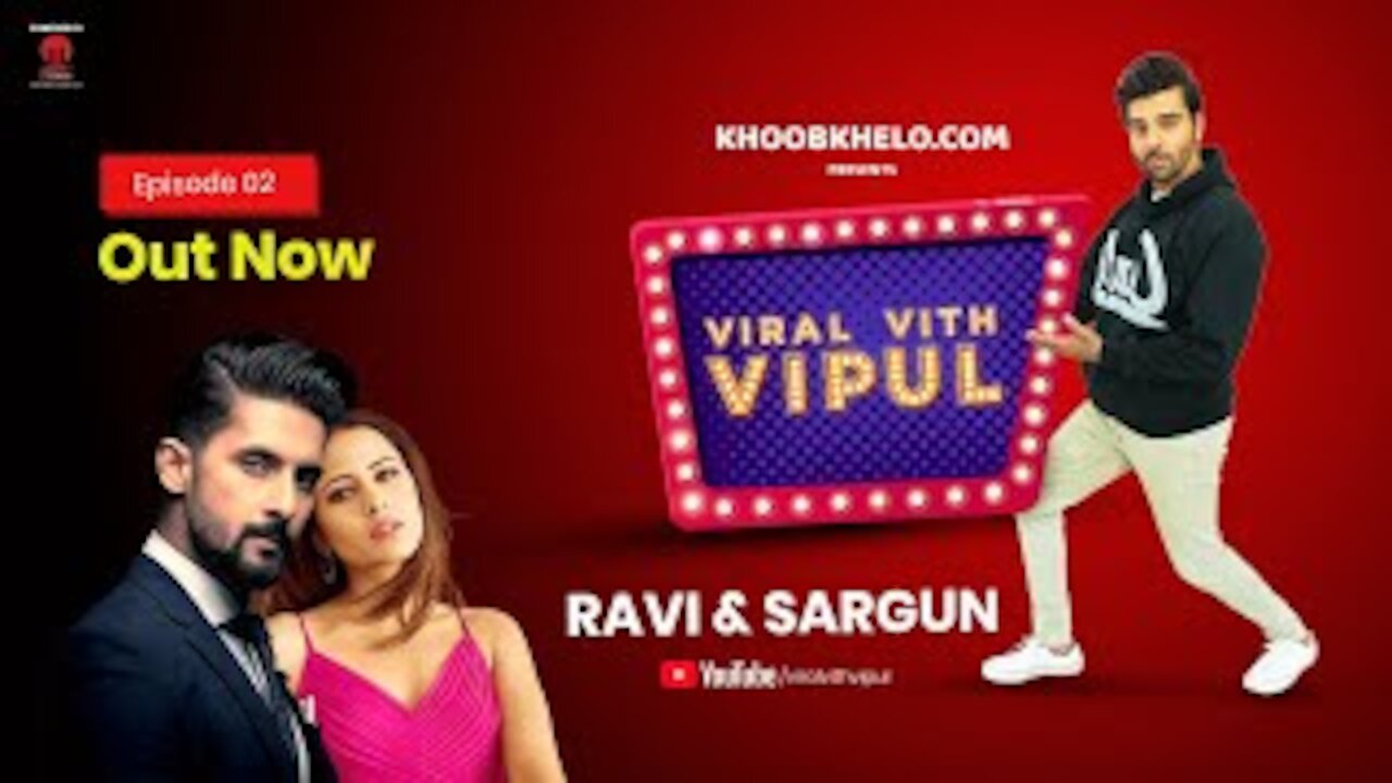 VVV Episode 2 | Ft. Vipul Roy | Ravi Dubey & Sargun Mehta in Viral Vith Vipul | Lockdown Fun Quiz