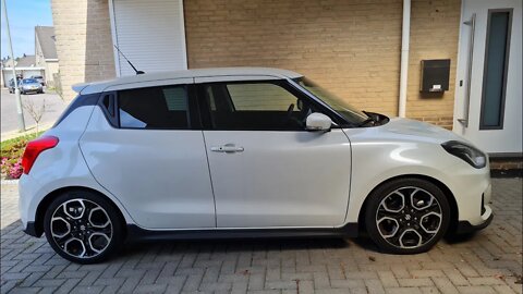 RIM SIZE CHOICES combined with Lowering ZC33S Suzuki Swift Sport example what to consider
