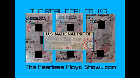 U.S. NATIONAL PASSPORT - FOR REAL FOLKS?